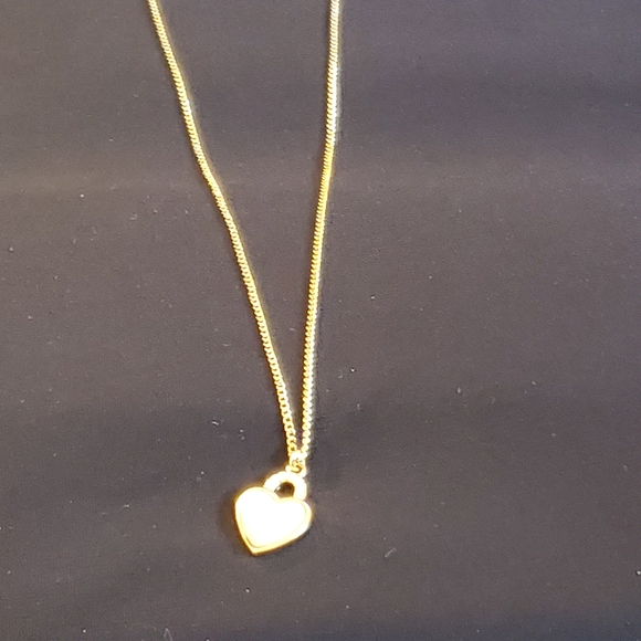 Luna Norte Jewelry - Pink Gold Heart Necklace